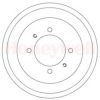 BENDIX 329302B Brake Drum